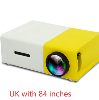 Portable Projector 3D Hd Led Home Theater Cinema HDMI-compatible Usb Audio Projector Yg300 Mini Projector